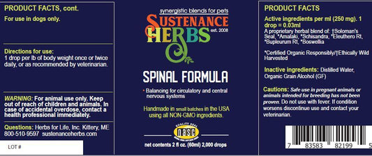 Spinal Formula